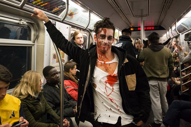 95eb9ad2592f1ccc7fimg_3516-jpg-mobile-jpeg.jpeg Here's a classic: rip up a t-shirt, splatter some fake blood (or food coloring) on your face and chest, and...yeah. You get it.