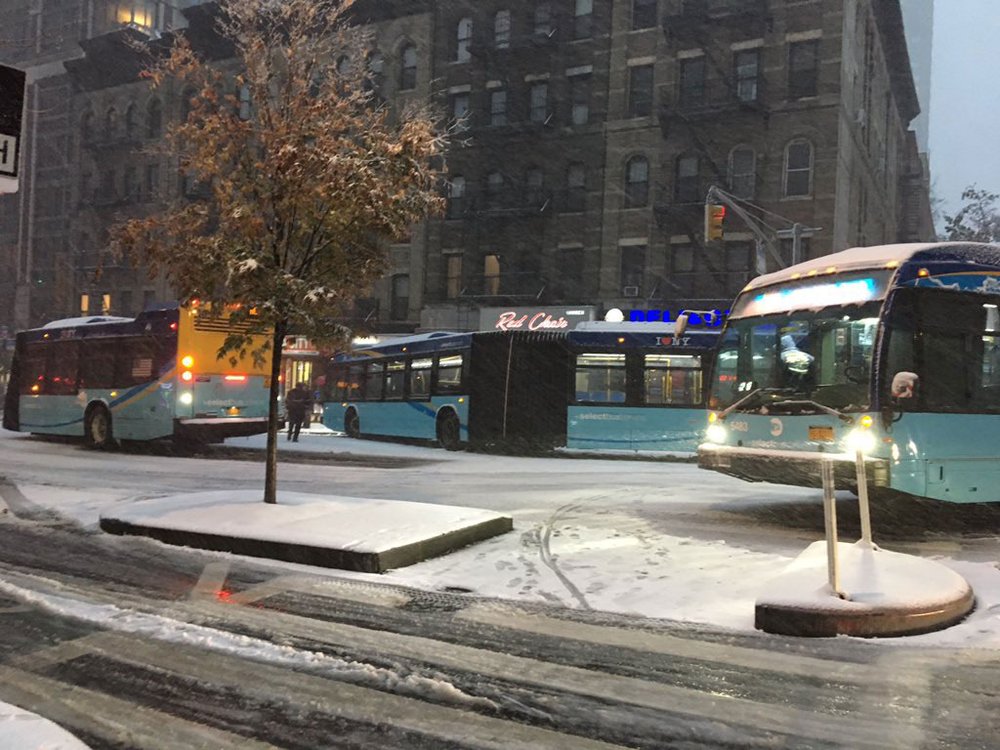 9a8a98971bustrifecta-jpg.jpeg Stuck buses on 1st Avenue (Anne Marie Finlan)