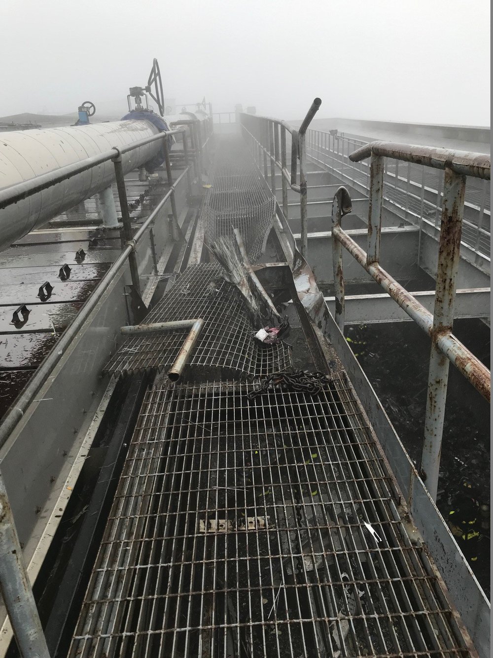 From the roof of 787 7th Avenue  (FDNY)
