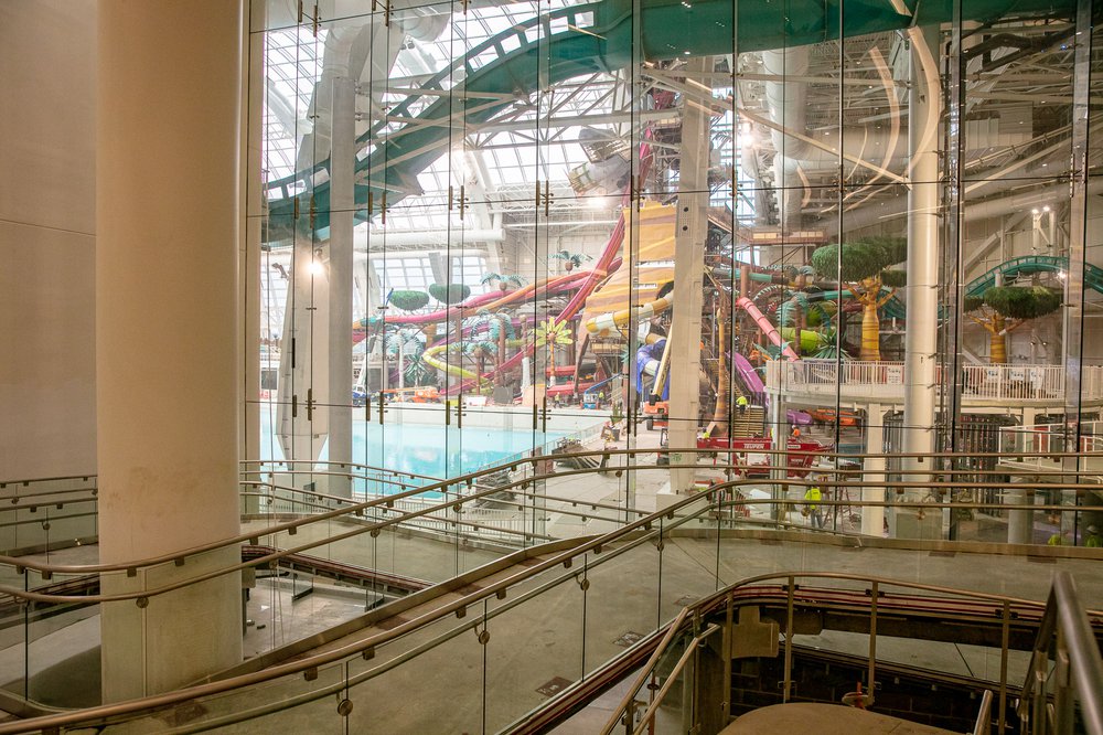 Inside the American Dream mall