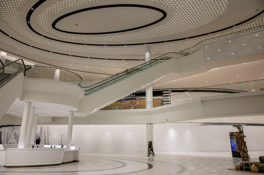 Inside the American Dream mall