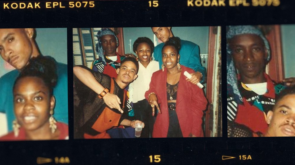 a series of photos of young adults