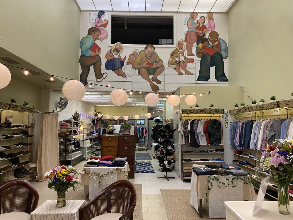 The view inside the Little Shop of Kindness in Manhattan.
