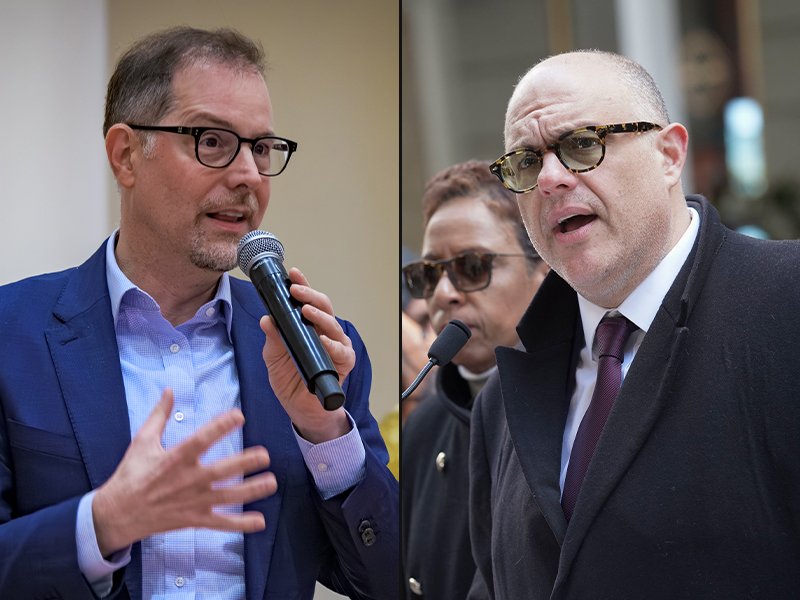 Mark Levine and Justin Brannan.