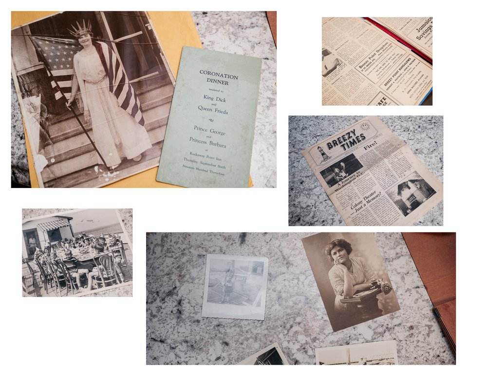 Relics of Breezy Point history from the Historical Society’s archive.