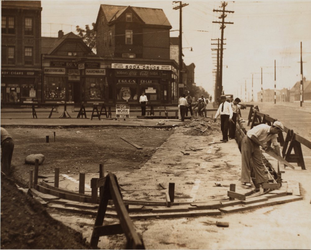 Castle Hill Avenue - 177th Street, the Bronx, 1936.