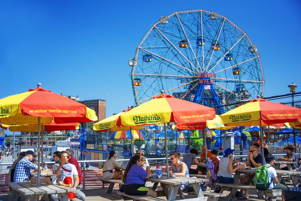 A stock image of Coney Island's Luna Park