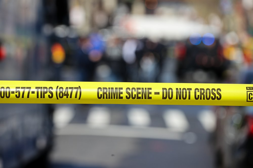 A stock image of an NYPD crime scene