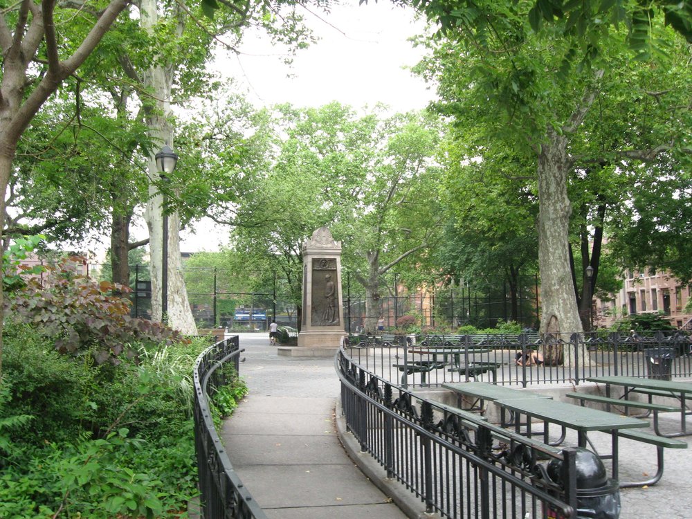 Carroll Park in Carroll Gardens, Brooklyn, is seen on June 2008.