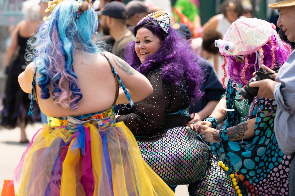The Mermaid Parade has been a Coney Island staple since 1983. It's run every year except 2020, when it was a virtual-only event, and 2021 when it was called off for pandemic precautions.