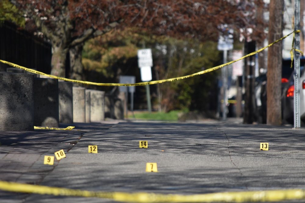 Crime scene in Paterson
