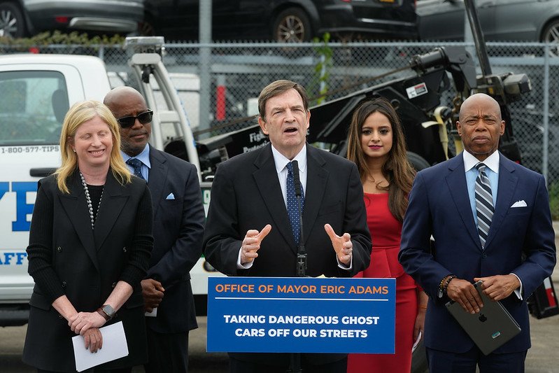 A photo of interim NYPD Commissioner Thomas Donlon