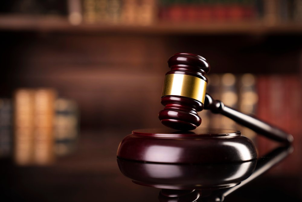 Stock photo of court gavel.