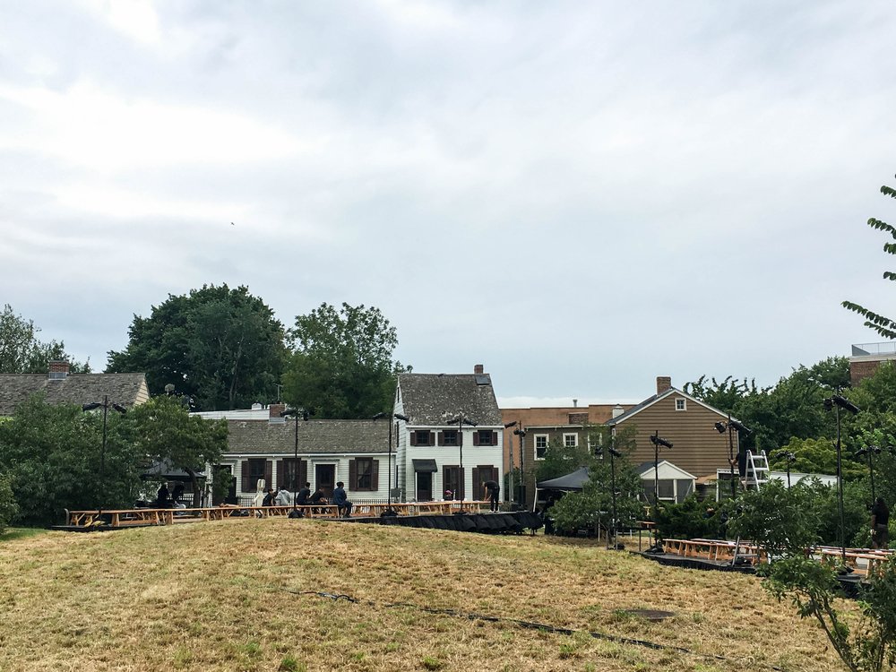 The historic houses and gardens of the Weeksville Heritage Center in the heart of Brooklyn in this Sept. 8, 2018, file photo.