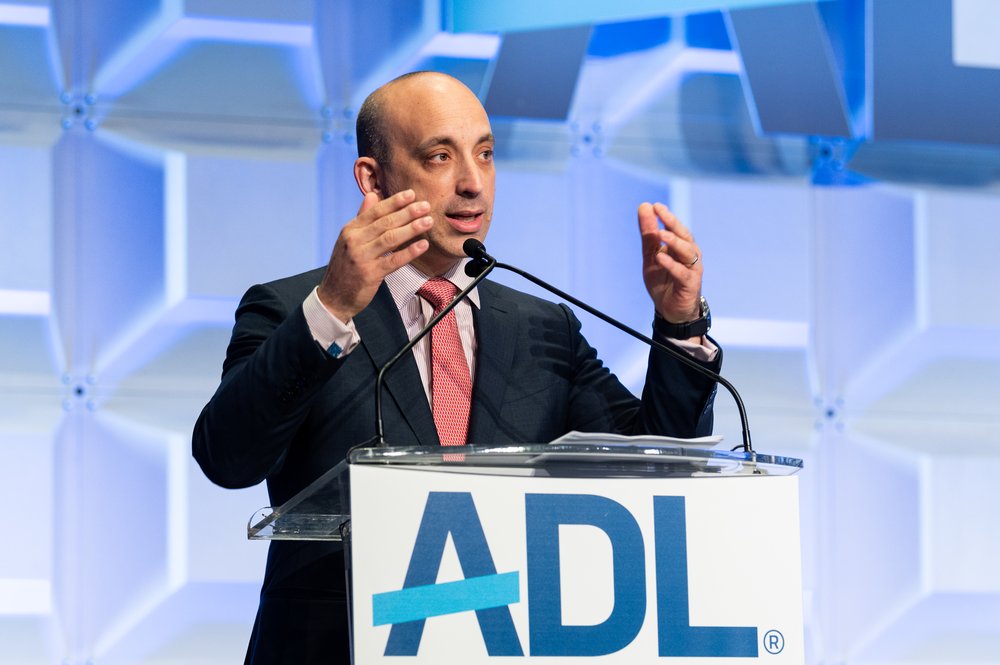 Jonathan Greenblatt, ADL CEO & National Director, speaking at the Anti-Defamation League (ADL) National Leadership Summit in Washington, DC.