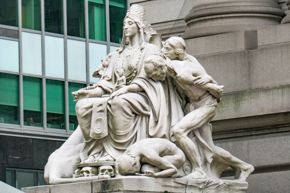 The National Museum of the American Indian, a Smithsonian Institution, dedicated to the life, languages, literature, history and arts of the Native Americans of the Western Hemisphere, located within the historic Alexander Hamilton U.S. Custom House in Manhattan, on Nov. 17, 2019.