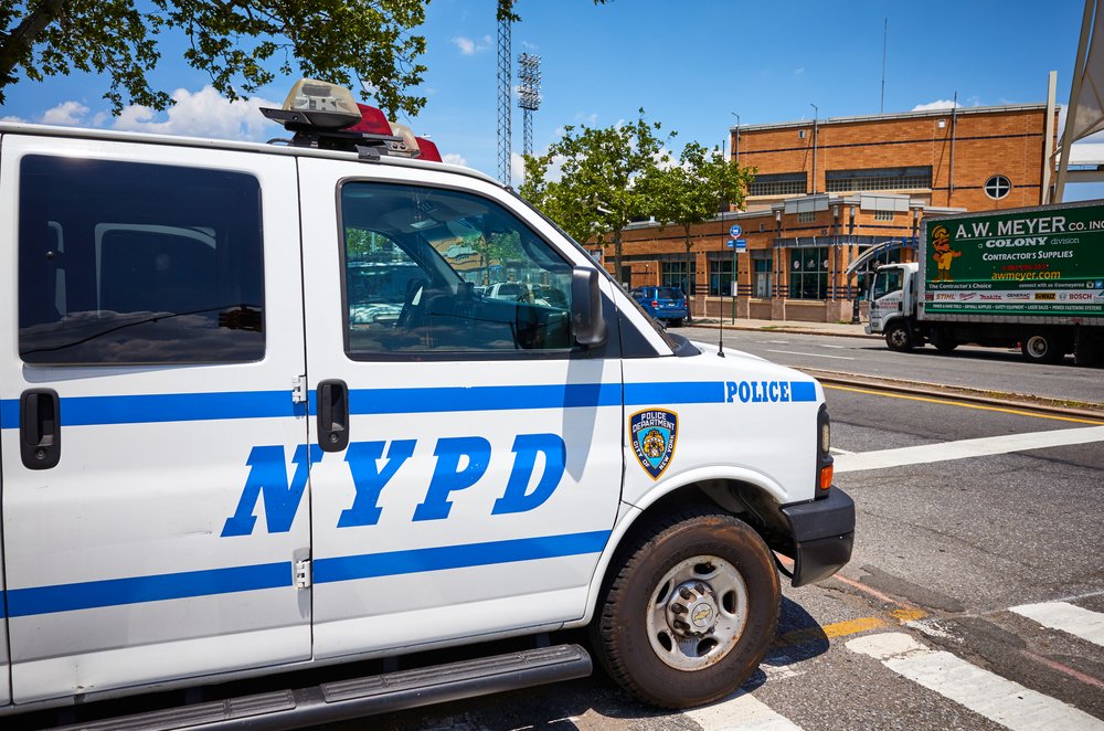 NYPD van