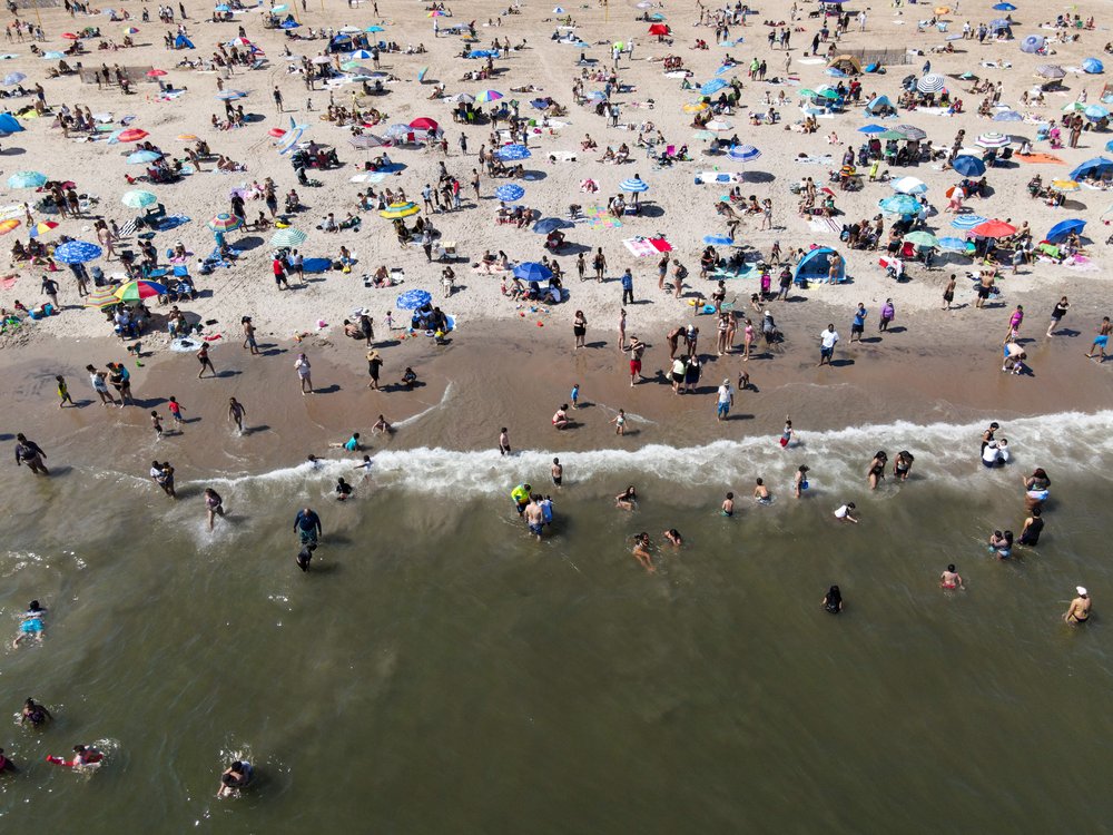 Coney Island Beach will be open this summer, while sections of Rockaway Beach will be closed off for construction.