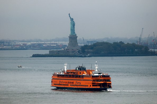 A picture of the Staten Island ferry.