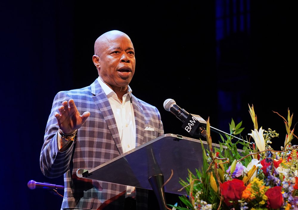 New York City Mayor Eric Adams (D) attend and speak at the 37th Annual Brooklyn Tribute to Dr. Martin Luther King, Jr. on January 16. Adams unveiled a plan on January 17 to expand abortion services to New Yorkers.