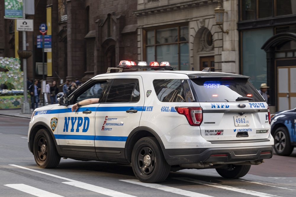 NYPD Vehicles In New York City.