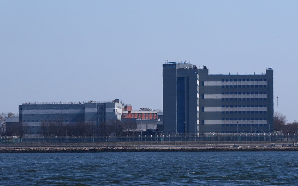 Rikers Correctional Center in New York City.