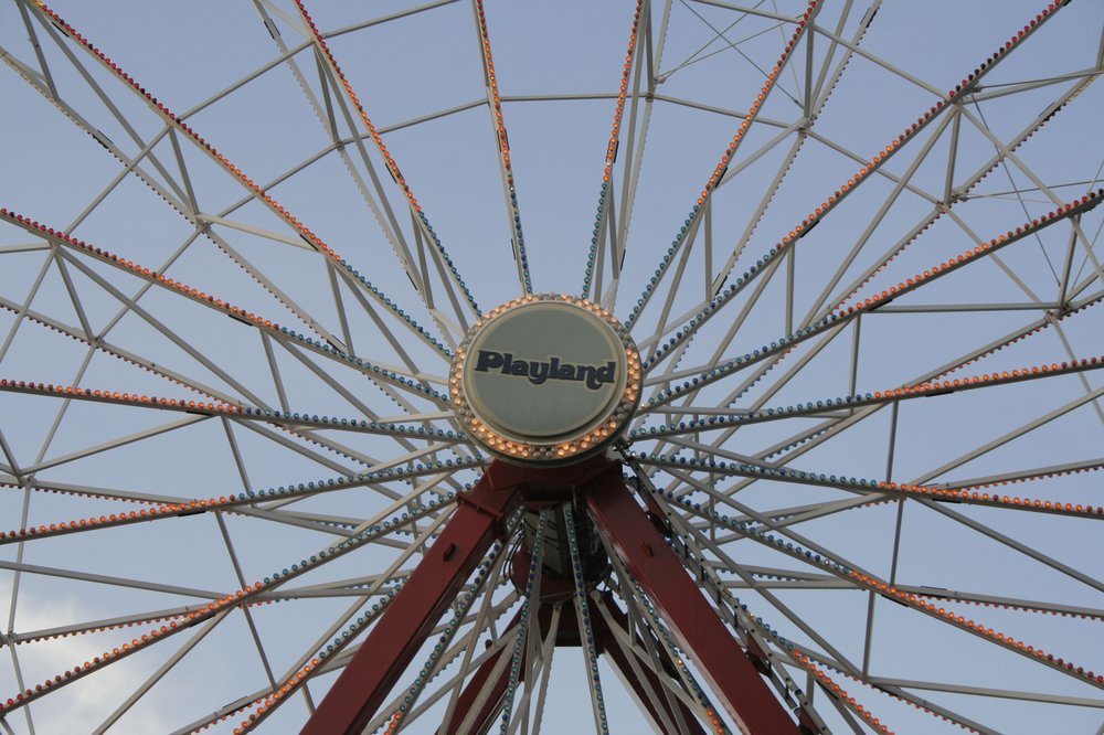 A Ferris wheel at Playland Park.