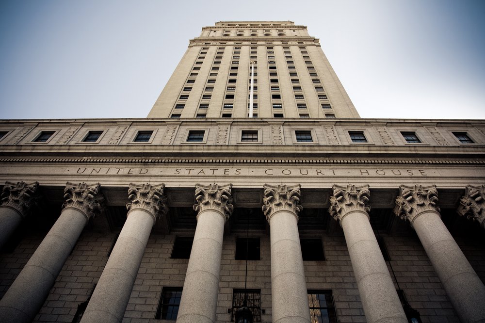 United States Court House facade.