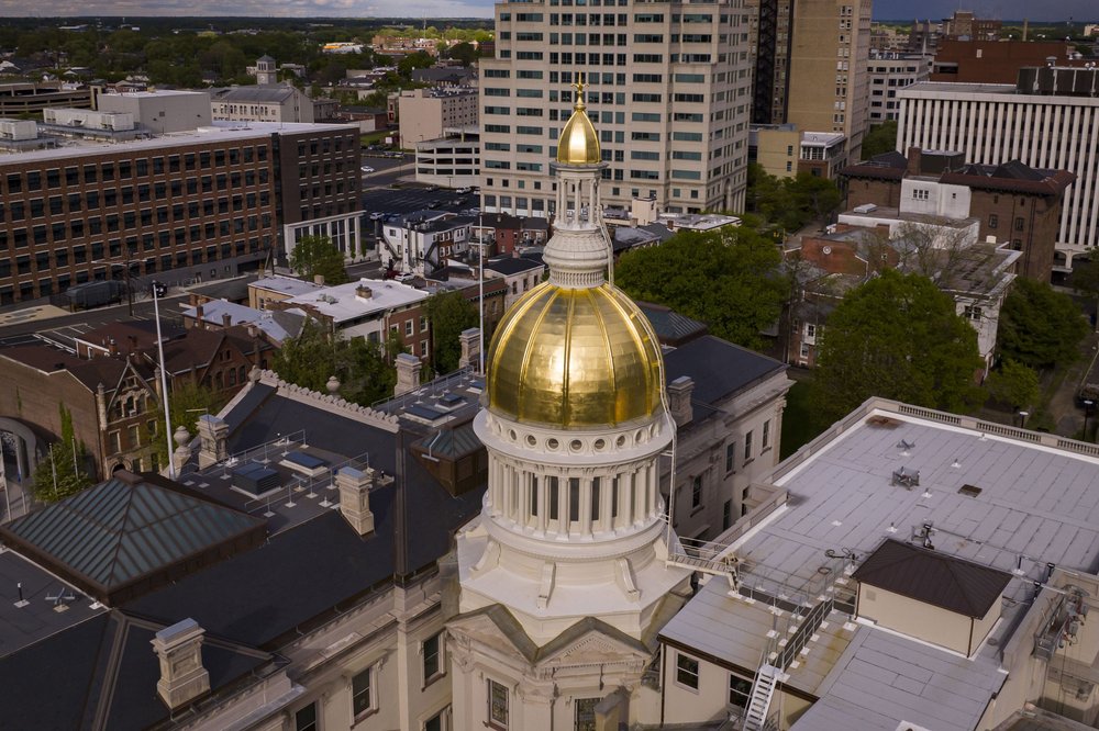 The New Jersey capitol building