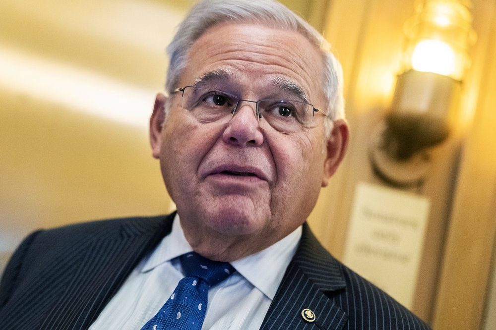 Sen. Bob Menendez, D-N.J., is seen in the U.S. Capitol on Tuesday, September 12, 2023.