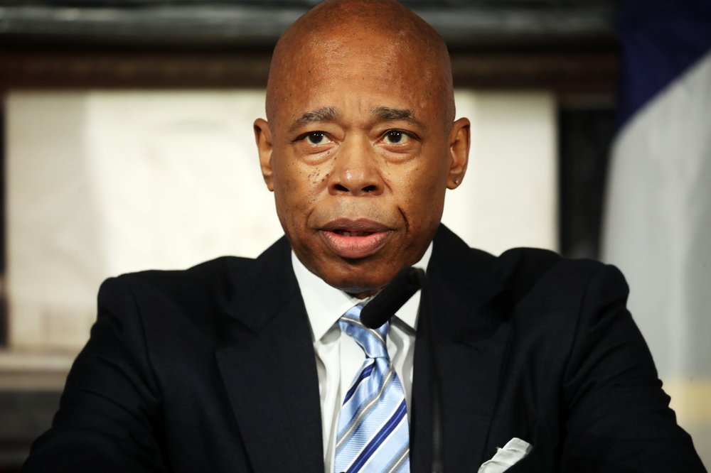 New York City Mayor Eric Adams.