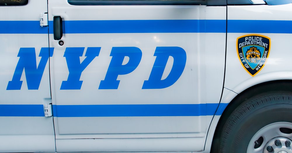 An NYPD vehicle