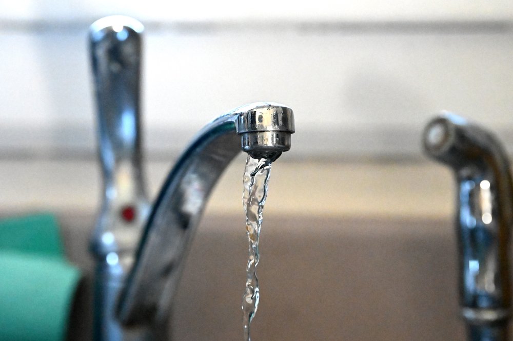 Photo of a water faucet