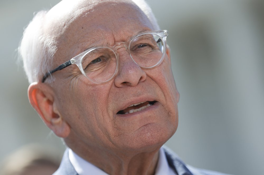 U.S. Rep. Paul Tonko at a press conference in April.