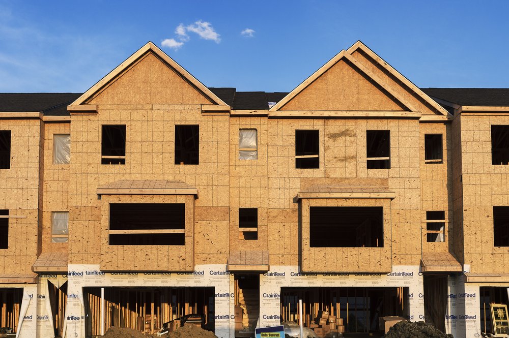 Home construction site in NJ