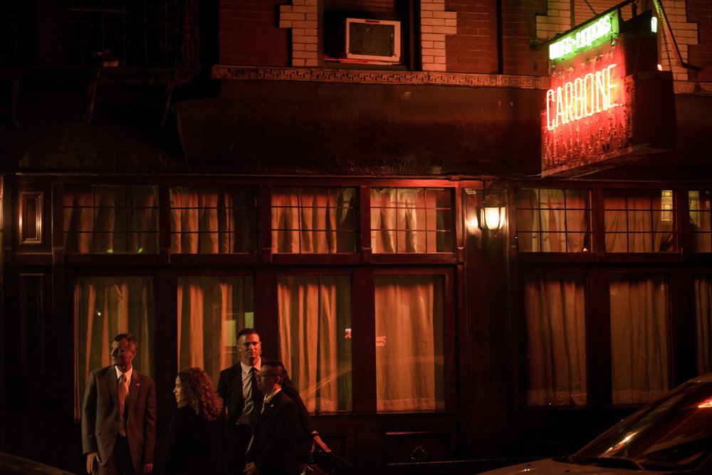 Exterior view of Carbone in the West Village.