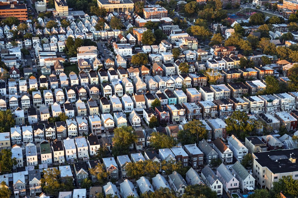 Photograph of homes in New Jersey