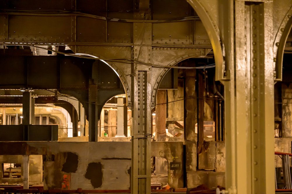 The Grand Central Train Shed.