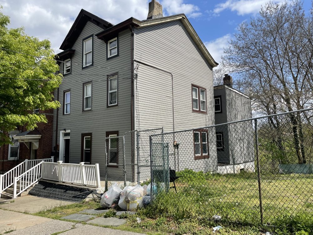 A phot of the home where Dora Howell's body was discovered.