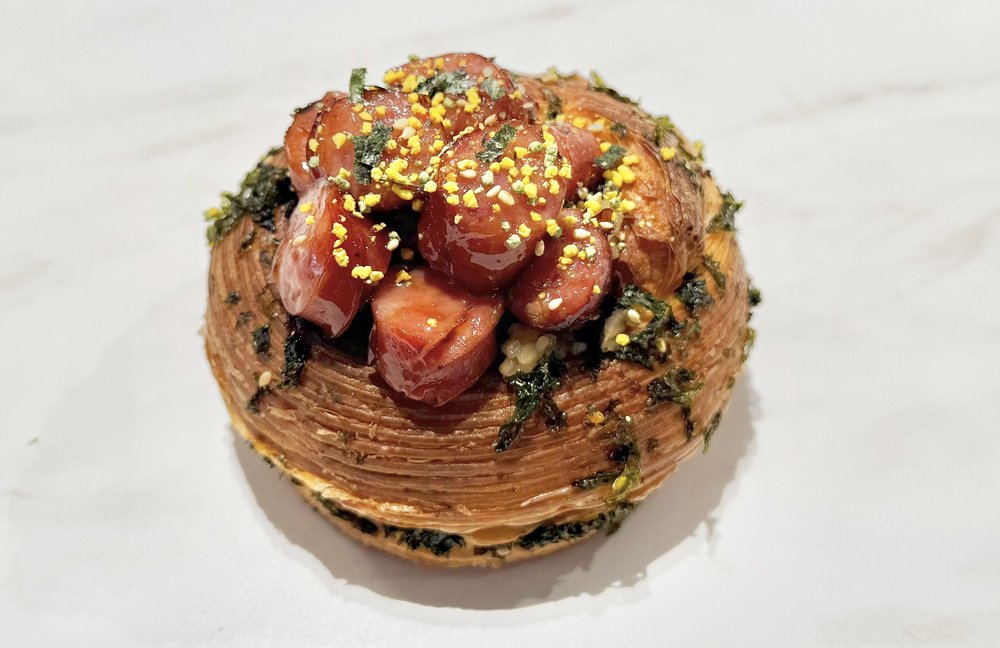 A danish with toppings.