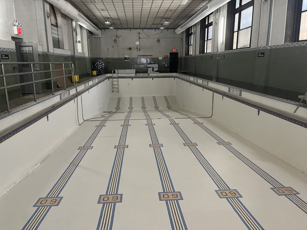 The indoor pool at the rec center leaks when it's full of water, parks official said.