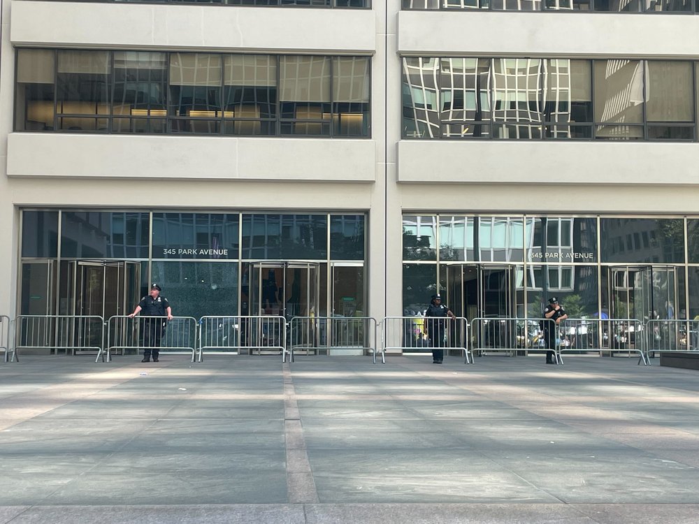 345 Park Ave., the building where authorities say a gunman shot and killed multiple people on July 28, 2025.