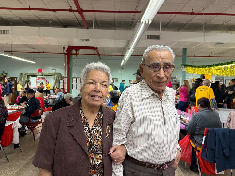 Josephine Rodgriguez, 91, and husband Cristobal Rodriguez, 93.