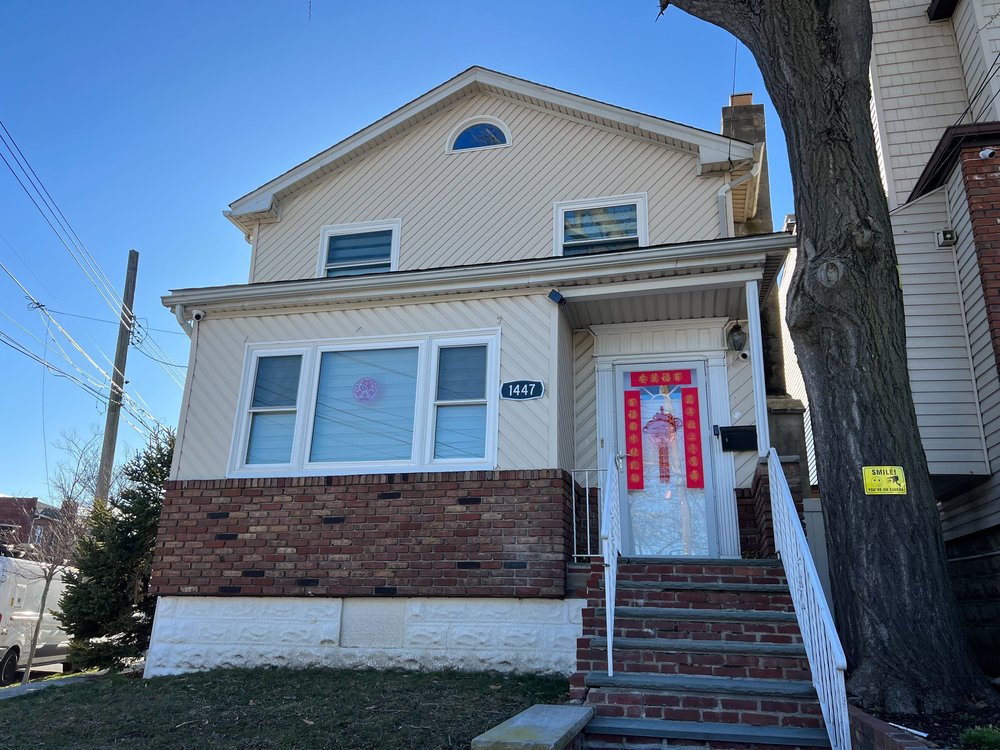 1447 Gillespie Ave., the Bronx home of Winnie Greco, one of Mayor Eric Adams' aides, that was raided by the FBI on Feb. 29, 2024
