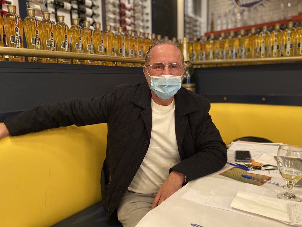 A photo of Alain Chevreux, owner of Cafe Du Soleil