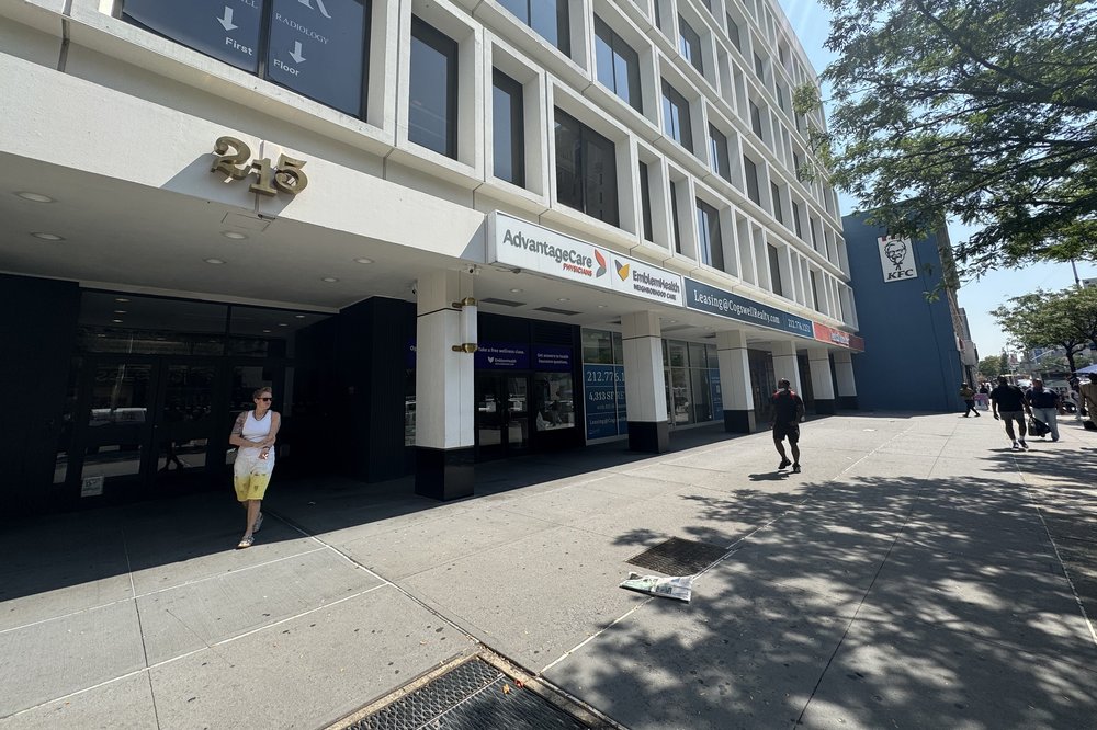 215 W. 125th St. one of the sites in Harlem where the city says a water cooling tower tested positive for the bacteria that causes Legionnaires' disease.