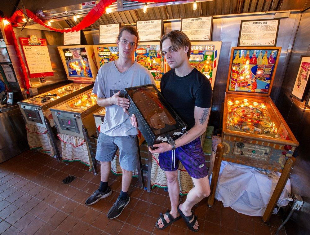Kevin Murray and Wesley Michalski are co-founders of the Red Hook Pinball Museum, which focuses on classic games from the analog era.