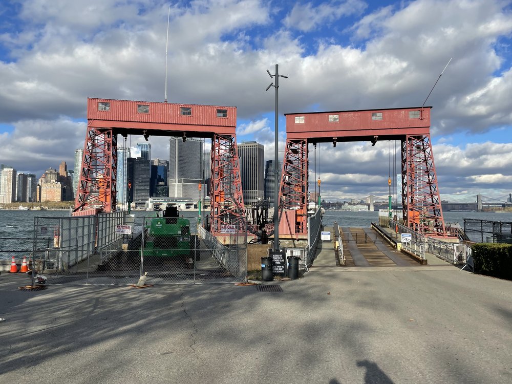 The Soissons Landing is where ferries arrive on Governors Island. It’s just under a 10-minute trip from Manhattan, but students need to catch the 8 o’clock ferry to reach class on time.