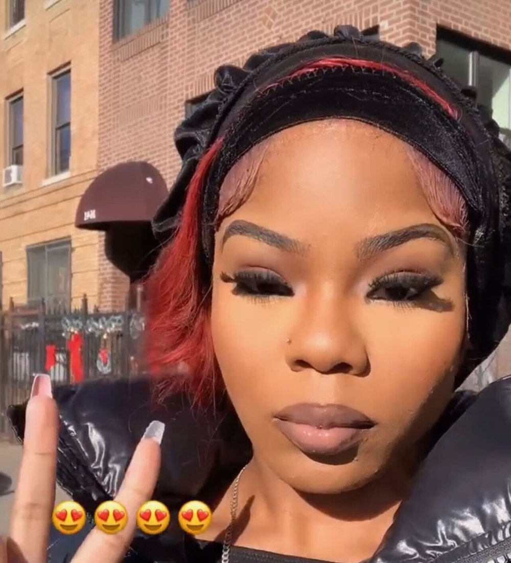 A screenshot of a young woman.