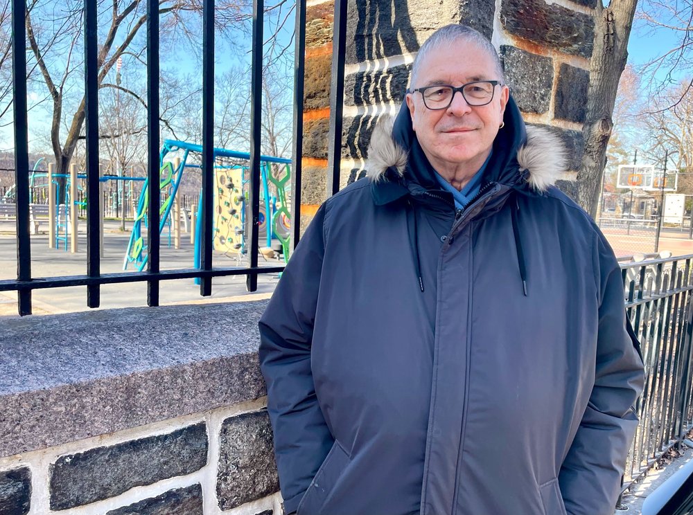 Ed Koenig lost his husband, Jody Settle, to COVID in the early days of the pandemic. Before his death, the pair spent time in the park near their apartment in Upper Manhattan.